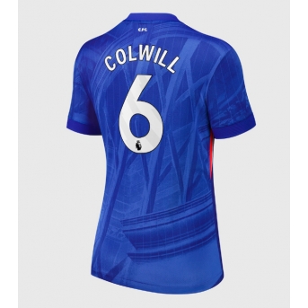 Billige Fotballdrakt Chelsea Levi Colwill #6 Replika Hjemmedrakt Dame 2025-26 Kortermet